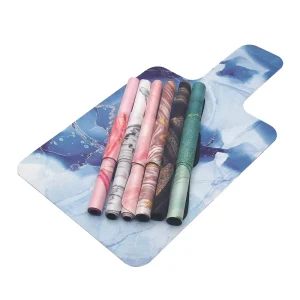 Pilate Reformer Yoga Mat with Anti slip Natural Rubber Back Custom Design Pilate Machine Mats