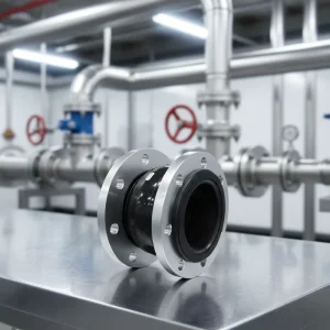 Pipe Flange Expansion Joint rubber Bellow rubber Joint High Quality Flange Connection Flexible Rubber Round Forged 3 Years Ptfe