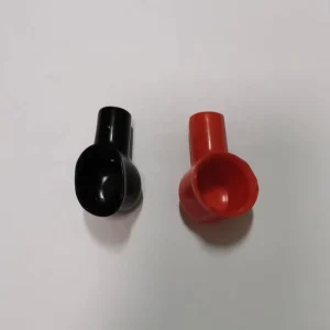 Pipe type ABS & Silicone Rubber Insulating Protective Sleeve for Car Battery Terminal and Wire Cover 60V Rated