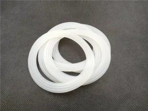 Plastic O Ring Washer Rings Customized High Temperature Resistance Round Custom Shape Cutting Service