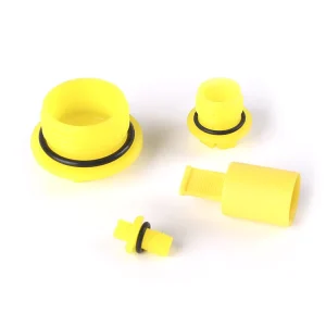 Plastic Parts Custom Molded Plastic Sleeve Insulation Dustproof Seal Immersion Sheath PVC Thread Protective Cap