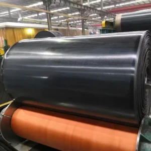 Ply Rubber Conveyor Belt with Patterned Nylon Fabric