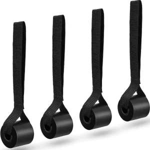 Polyester ABS Fitness Resistance Band Door Anchor Mount Clip Pull Up Strap Trainer