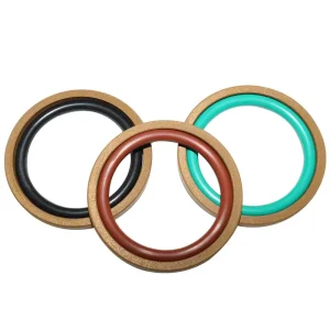 Polytetrafluoroethylene and Nitrile Rubber STD Hydraulic Cylinder Piston Seal