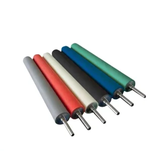 Polyurethane Coated Conveyor Roller For Belt Conveyor Custom Shore Hardness 20A 95A PU Drive Roller