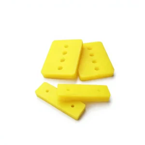 Polyurethane Coated Cushion Elastic Anti-Collision Rubber Block Mechanical Equipment Tooling Fixture Cutting ZHX-101