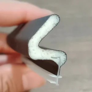 Polyurethane Foam Door Seal Weatherstrip for Aluminum Doors, Windows, and Refrigerated Truck Doors