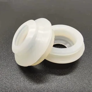 Polyurethane Profiled Rubber Plug White Customizable Sealing Plug