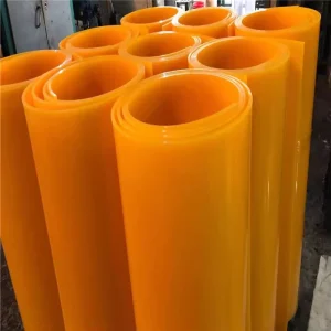 Polyurethane Rubber Board Raw Materials Smooth Surface 10-95A Hardness Oil Resistant Plastic Sheet Roll Cutting Service