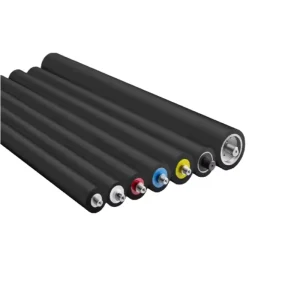 Polyurethane Rubber Rollers with Glue Coating and Adjustable Hardness for Industrial Wheels