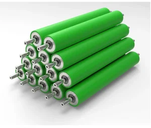 Polyurethane and Natural Rubber High-Temperature Roller with Custom Specifications