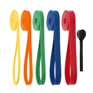 Portable Loop & Tube Bands Tear Resistant TPE Resistance Band Set for Home Fitness & Sports Workouts