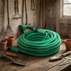 Portable Retractable Garden Water Hose for Outdoor Cleaning and Gardening