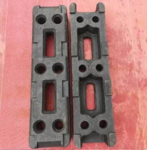 Portable Temporary Recycled Rubber Plastic Fence Panel Feet