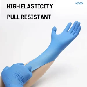 Powder Free Nitrile Examination Gloves Medical Grade Disposable Nitrile Gloves Latex Free