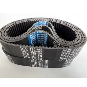 Power Machine Rubber Timing Belt for Transmission Custom Cutting Service Available