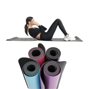 Premium Durable Material Anti slip Eco Friendly Custom Print Starter Trendy Sweat Absorbing Natural Rubber PU Yoga Mat Easy