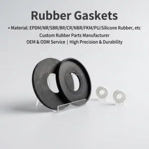 Premium FKM Rubber Sealing Gasket 40 90A Chemical Resistant Molded Parts for Precision Industrial Applications