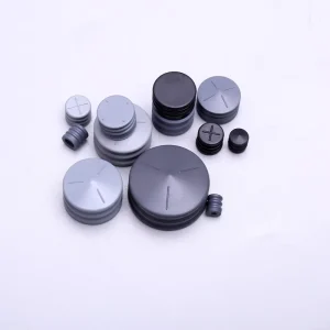 Premium Medical Rubber Piston Stopper Molded Silicone Syringe Piston for Prefilled Syringe Applications