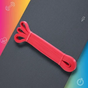 Premium Natural Latex Elastic Resistance Band Custom Logo Full Body Fitness Exercise Band