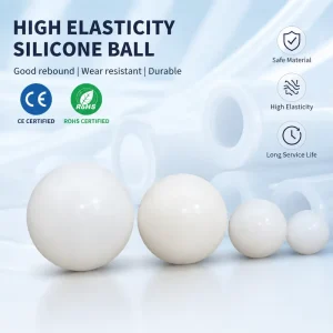 Premium Non Toxic Silicone Ball Durable Float Ball For Industrial Valves Pumps And Fluid Handling Systems