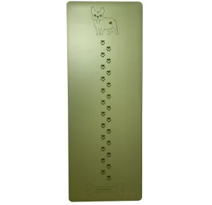 Premium PU Rubber Yoga Mat 183cm Length 1.5 5mm Thickness High Resilience Anti Slip Waterproof Colorful Surface Custom Print
