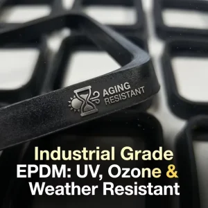 Premium Rectangular EPDM Rubber Frame Gaskets Waterproof Square Sealing Rings with Cutting Service for Industrial Enclosures