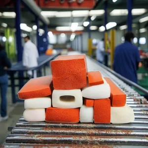 Premium Square Flat Dool Sponge Silicone Extruded Rubber Seal Cutting Service Custom Hardness 20 90 Shore OEM Customized