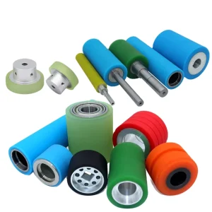 Printing Rubber Roller with Roller Chain and Coating