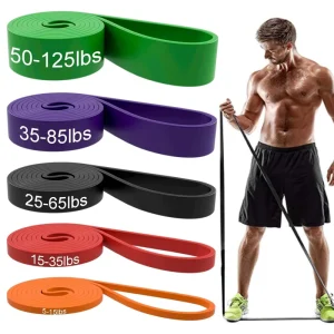 ProCircle Gym Eco Friendly Loop Pull up Resistance Bands Set Natural Rubber High Elastic for Working Out Men Women Exercise