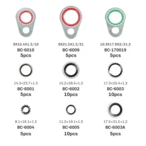 Professional Bonded Seals Washer Assortment Rubber Metal Dowty Seals for Tire Valves Leak Proof Gasket for Pneumatic Systems