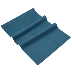 Professional Custom Designed PU Natural Rubber Fitness Fold Yoga Mat
