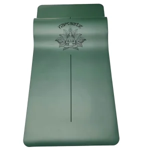 Professional Customized 5mm Thick Non Slip Elliptical Semicircle Fitness Mat Wear Resistant Natural Rubber Yoga Mat