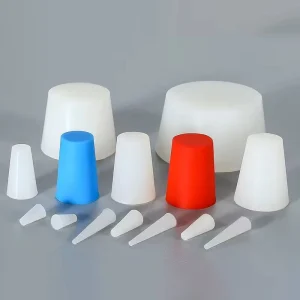 Professional Customized Conical Silicone Plug Solid Rubber Stopper