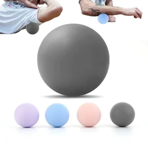 Professional Eco Friendly Silicone Massage Ball for Deep Tissue Therapy Yoga Tune Fascia Release Muscle Recovery Rollers