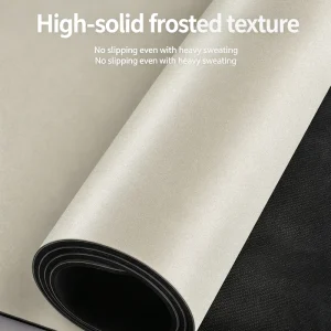 Professional Extra 5mm Sports Yoga Mat Natural Rubber Eco Friendly Coconut Shell Texture Anti slip Fast Water Absorption Mesh
