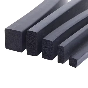 Professional Factories Sales Various Types of Rubber Products Epdm Foamed Curve Rubber Strips