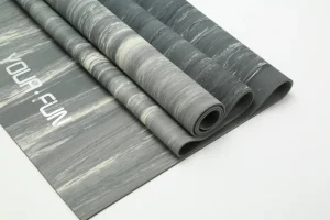 Professional Full Rubber Anti Slip Yoga Mat Premium Quality Strong Resistance Random Multi Colors Customizable