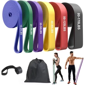Professional Heavy 10LB 240LB Resistance Levels Pull Up Exercise Workout Bands for Leg Exercise Training