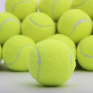 Professional Sport Branded Tennis Balls 2.5″ 1.35m High Elasticity Eco Friendly Durable Custom Logo Entertainment Training