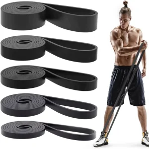 Pull Heavy Duty Bands Natural Rubber Exercise Workout Set Men Women Adults Body Stretching Physical Therapy Muscle Training