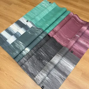 Pure Rubber Yoga Mat Custom Color and Logo Durable and Dirt Resistance Eco Friendly Natural Rubber Yoga Pilates Fitness Mat