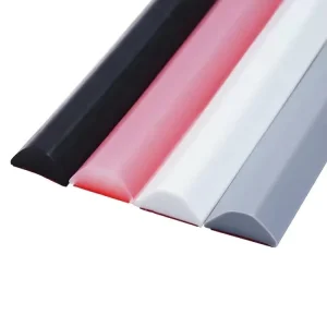 QING LONG Modern Silicone Sliding Door Window Seal Strip for Shower Doors Windproof Dustproof Soundproof Customizable Size