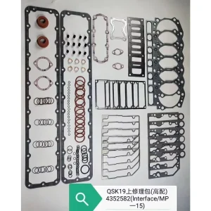 QSK19 KTA19 Diesel Engine Upper Gasket Kit 4352582 for Heavy Duty Generator and Mining Equipment