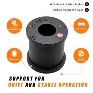 Quick Snap Lock Position Assembly 48818 42010 Stabilizer Bar Rubber Bushing Fast On Site Mount Repair Spare Accessory for Ty