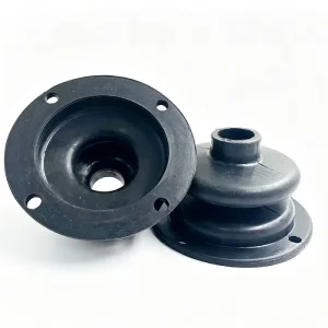 ROHS Certified Anti Aging Rubber Bellow Flexible Expansion Rubber Bellows for Automation Equipment Cylinder Shaft