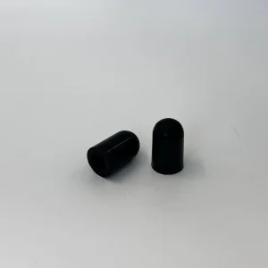 ROHS Compliant Black Anti-Dust Cap Plastics Rubber Dust Cover for SMA Female Connector with Cutting and Moulding Services OEM