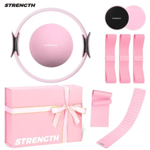 Ready to Ship Stretching Kit Pu Floor Pad Dense Fascia Roller and Cork Brick for Beginner Flexibility