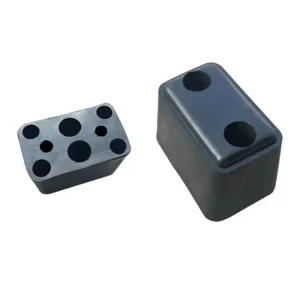Rear Buffer Pad for Truck Trailers Rectangular Rubber Buffer Bump Block