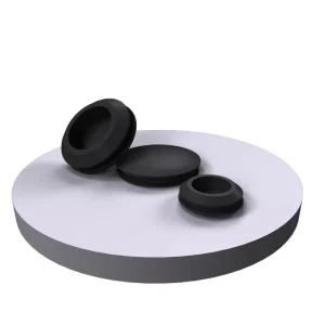 Recessed Sheet Metal Hole Plugs Silicone Snap in Rubber Caps for Auto Bodies & HVAC Units